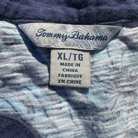 Tommy Bahama women’s floral 100% cotton top size women’s xl - Picture 5 of 6